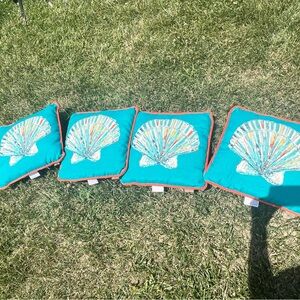 Set of 4 Allen & Roth Outdoor Pillows